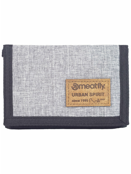 Meatfly Meatfly pánská peněženka Dewey Grey Heather | Šedá | Velikost