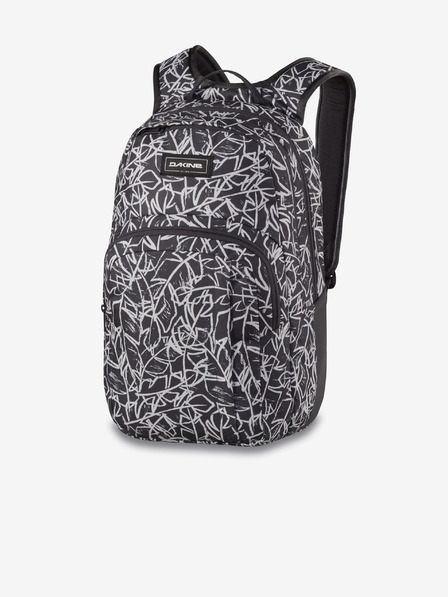 Dakine Černý vzorovaný batoh Dakine Campus M 25l