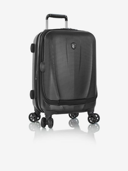 Heys Černý cestovní kufr Heys Vantage Smart Luggage S