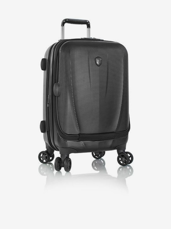 Heys Černý cestovní kufr Heys Vantage Smart Luggage S