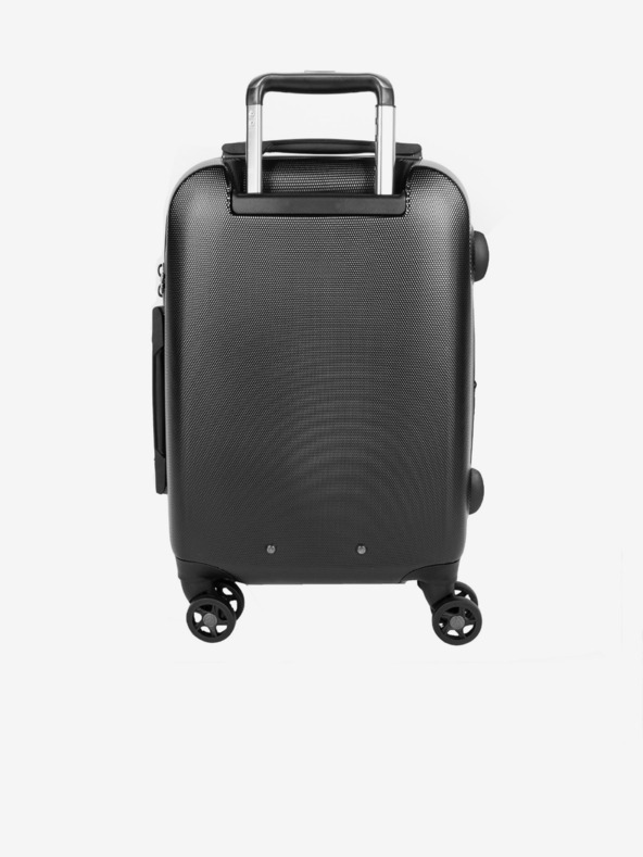 Heys Černý cestovní kufr Heys Vantage Smart Luggage S