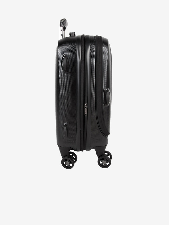 Heys Černý cestovní kufr Heys Vantage Smart Luggage S