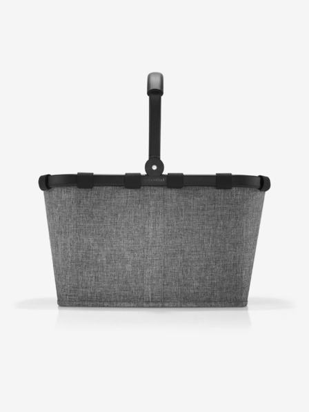 Reisenthel Šedý nákupní košík Reisenthel Carrybag Twist Silver