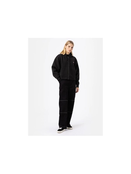 Dickies Dámská čierna mikina Dickies Oakport zip Hoodie