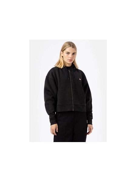 Dickies Dámská čierna mikina Dickies Oakport zip Hoodie