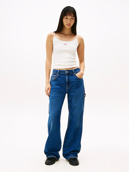 Tommy Jeans Dámske biele tielko 20241 Tommy jeans