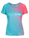 Kilpi Růžovo-modré dámské sportovní tričko Kilpi Floreni