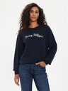 Tommy Hilfiger Dámsky tmavo modrý vintage sveter Tommy Hilfiger