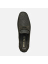 Geox Hnědé pánské mokasíny Geox Moner 2Fit