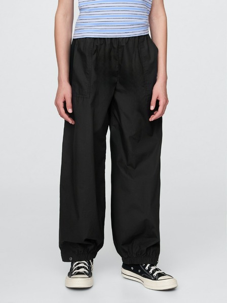 GAP Dětské popelínové kalhoty Baggy Joggers GAP
