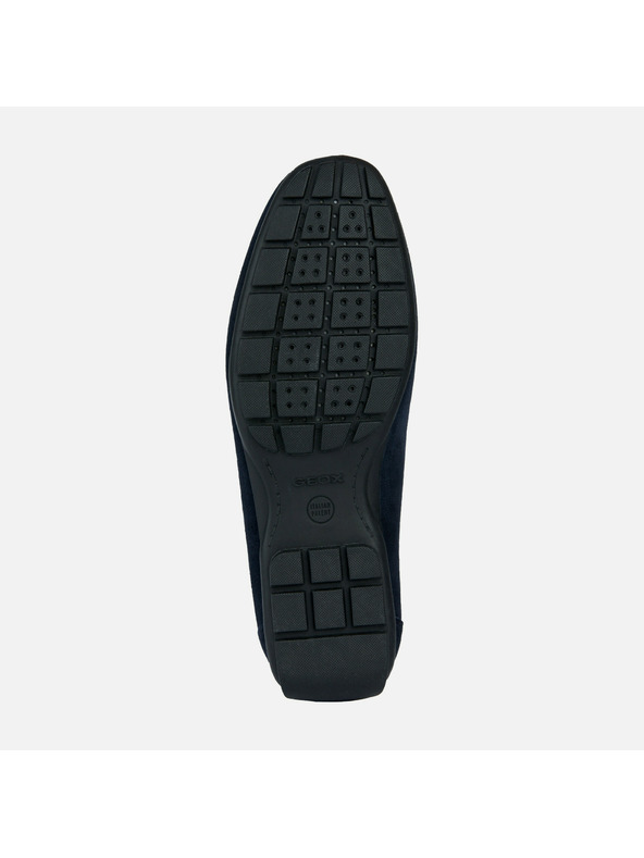 Geox Tmavě modré pánské mokasíny Geox Moner 2Fit