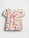 GAP Baby tričko s logem Gap