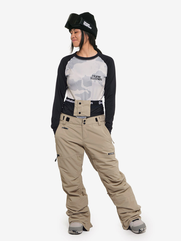 Horsefeathers Kalhoty Lotte II Horsefeathers - béžová