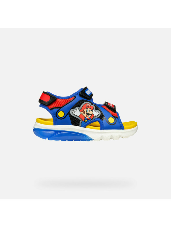 Geox Modré chlapecké sandály Geox Ciberdron