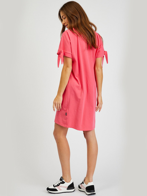 Sam 73 Tmavě růžové dámské letní basic šaty SAM73 Tucana