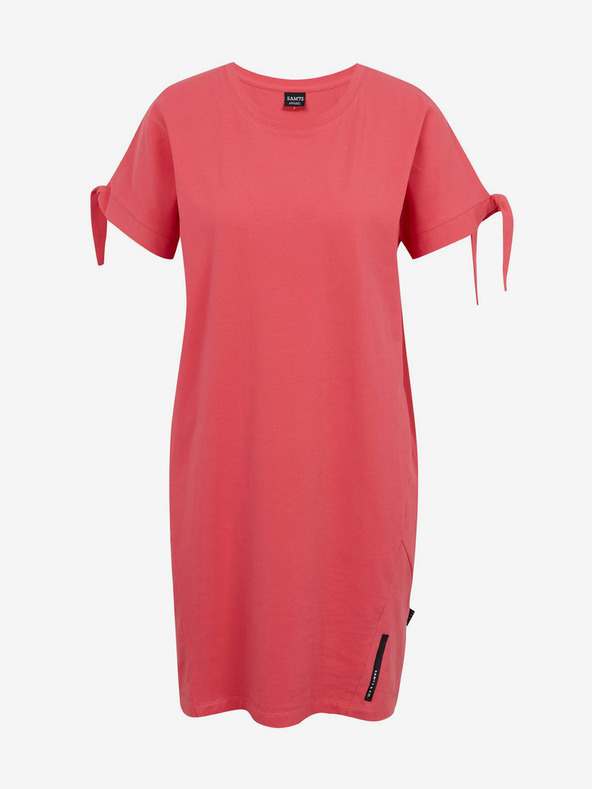 Sam 73 Tmavě růžové dámské letní basic šaty SAM73 Tucana