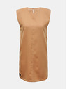 SIMPO Béžové dámské šaty Simpo Wide