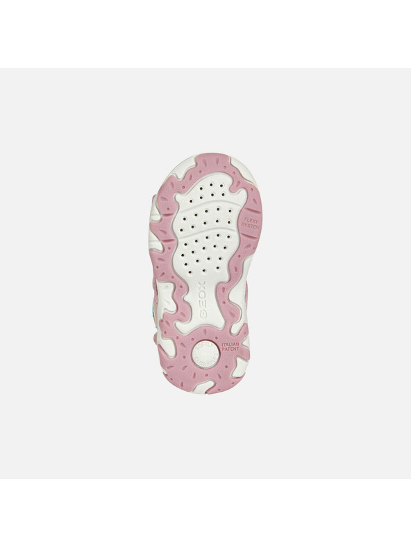 Geox Růžové dívčí sandály Geox Flaffee