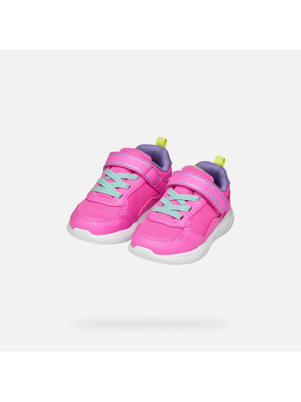 Geox Dívky první kroky Geox Sprintye Růžová