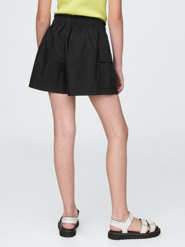 GAP Dětské popelínové cargo kraťasy GAP