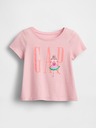 GAP Baby tričko s logem Gap