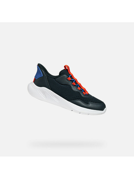 Geox Tmavě modré chlapecké tenisky Geox Sprintye