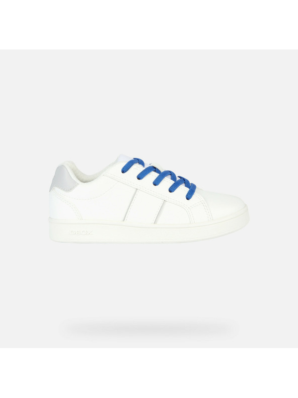 Geox Bílé chlapecké tenisky Geox Eclyper
