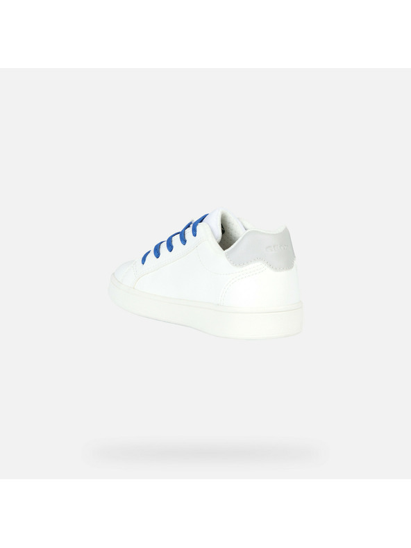 Geox Bílé chlapecké tenisky Geox Eclyper