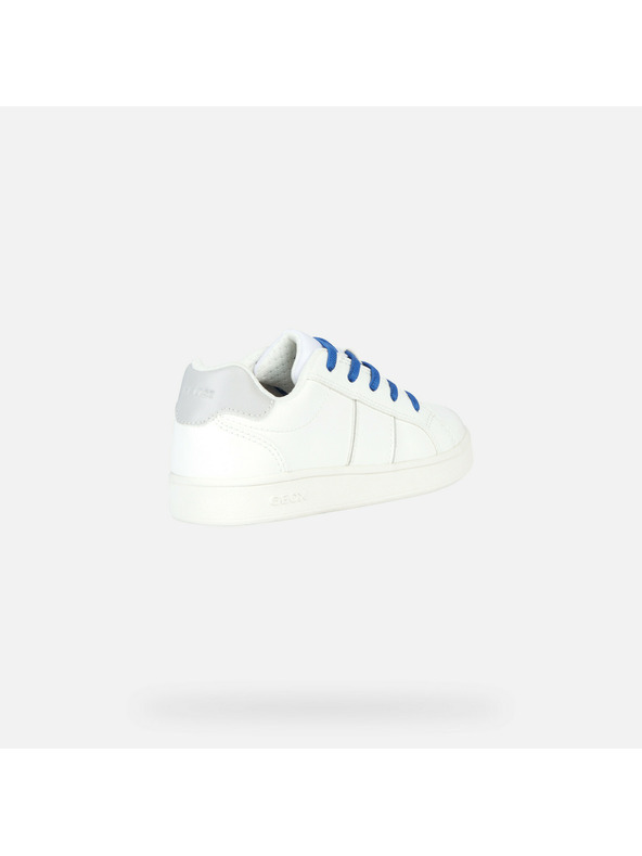Geox Bílé chlapecké tenisky Geox Eclyper