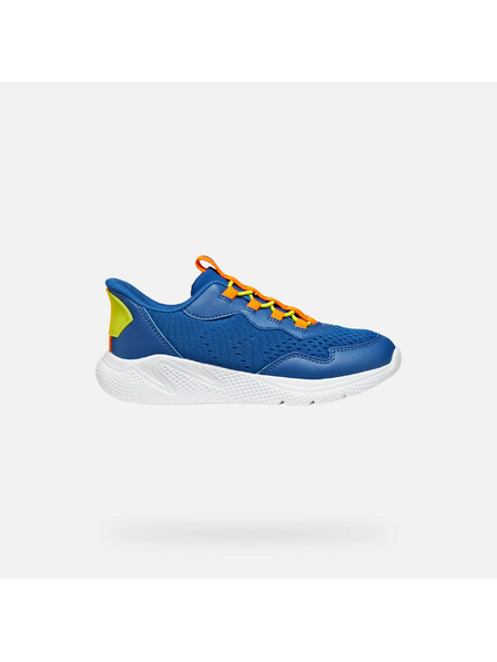 Geox Modré chlapecké tenisky Geox Sprintye