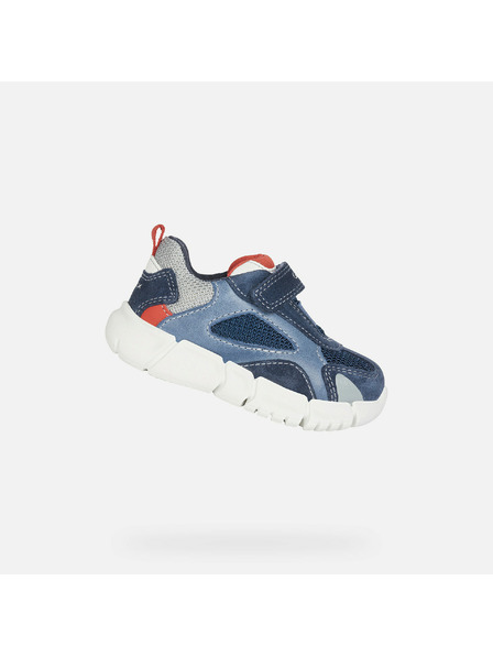 Geox Tmavě modré chlapecké tenisky Geox Flexyper