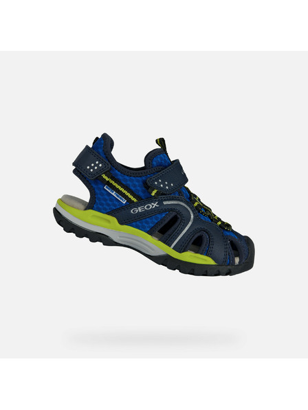 Geox Modré chlapecké sandály Geox Borealis