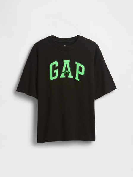 GAP Dětské oversize tričko Heavyweight Athletic Logo GAP