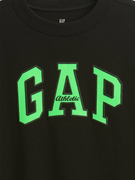 GAP Dětské oversize tričko Heavyweight Athletic Logo GAP
