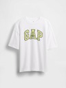 GAP Dětské oversize tričko Heavyweight Athletic Logo GAP