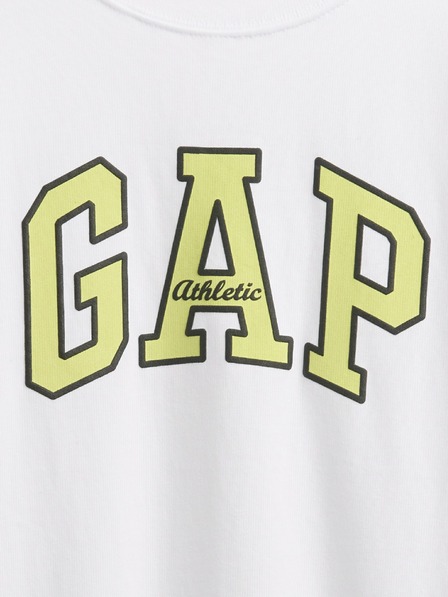 GAP Dětské oversize tričko Heavyweight Athletic Logo GAP