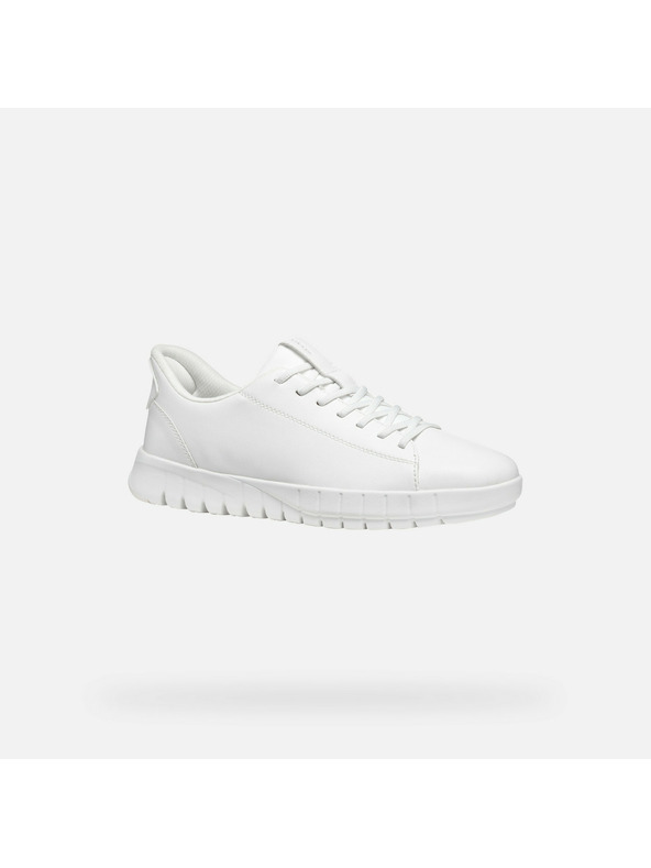 Geox Bílé pánské tenisky Geox Flextride Plus