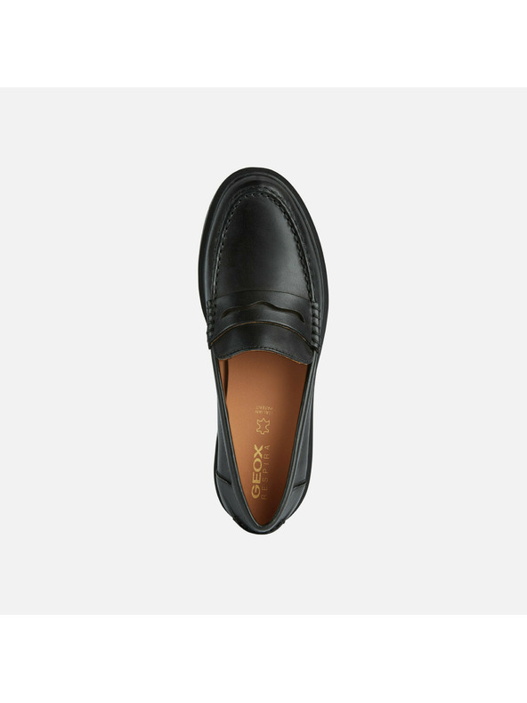 Geox Černé dámské mokasíny Geox Spherica EC-1