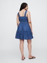 GAP Chambray mini šaty GAP