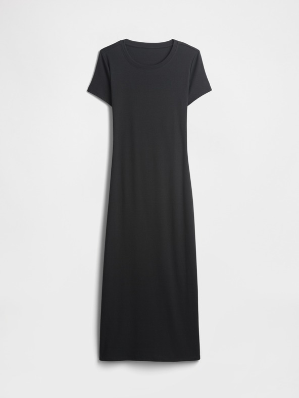 GAP Úpletové midi šaty s průstřihy GAP