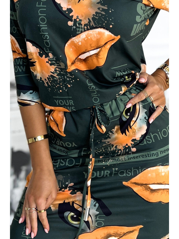 numoco Sportovní šaty s kapsami