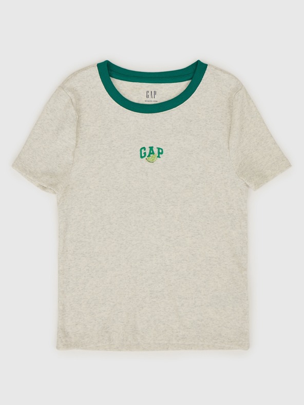 GAP Crop tričko s logem Americana GAP
