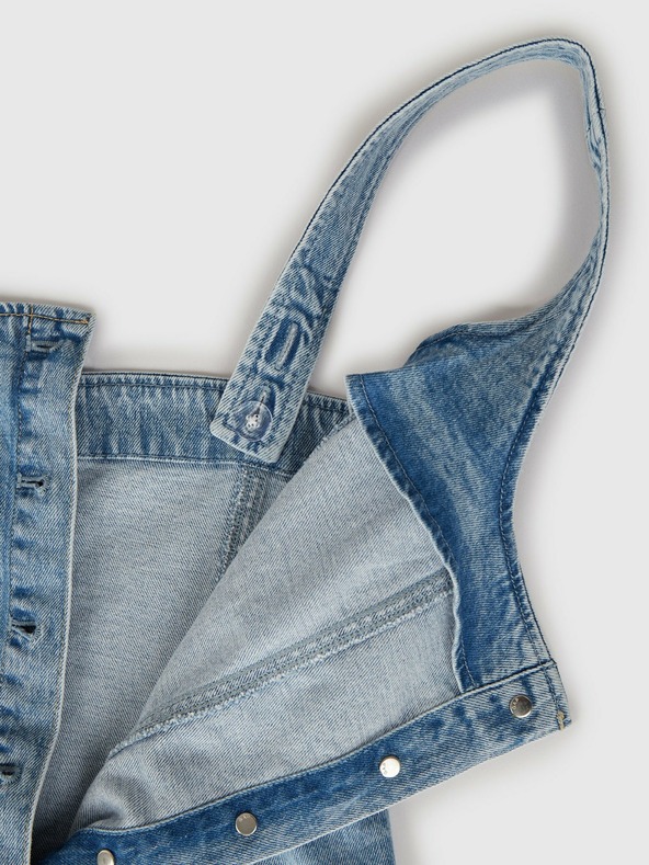 GAP Džínové maxi šaty GAP