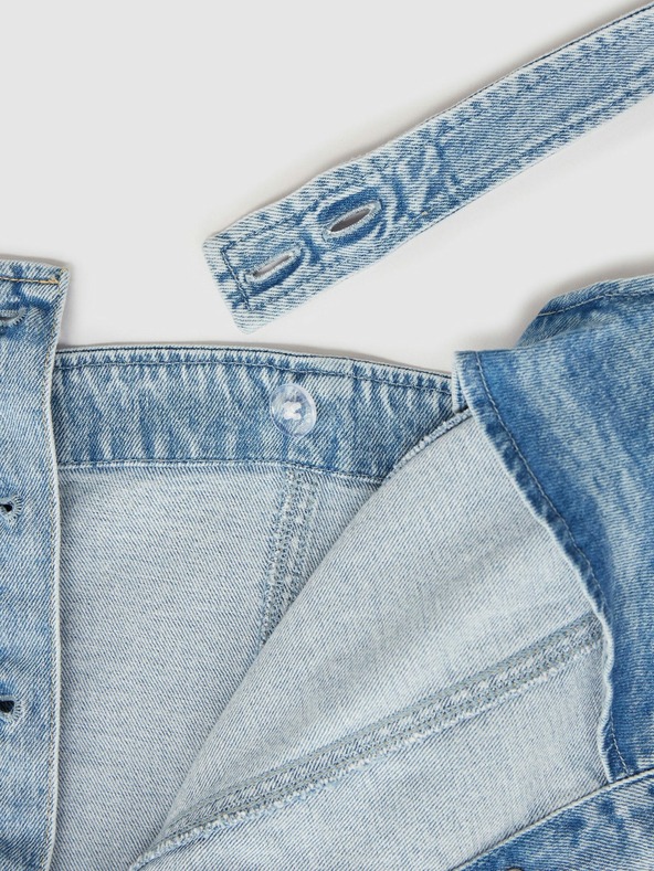 GAP Džínové maxi šaty GAP