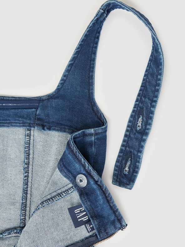 GAP Džínové midi šaty GAP