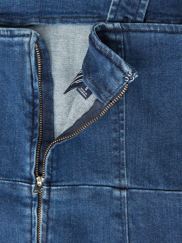 GAP Džínové midi šaty GAP