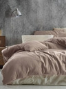 Kvalitex Francouzské mušelínové povlečení 240x200, 70x90cm béžové Kvalitex