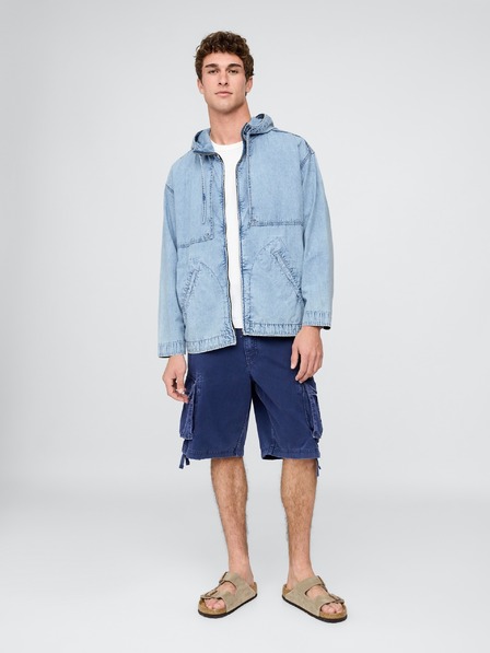 GAP Džínová oversize bunda Ripstop GAP