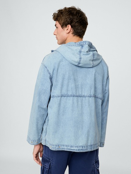 GAP Džínová oversize bunda Ripstop GAP