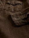 GAP Lněná košile Classic Shirt GAP